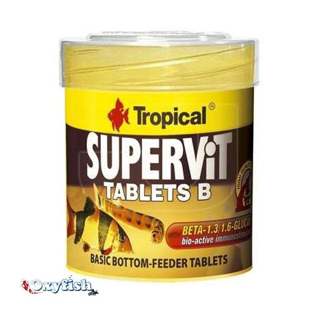 Supervit tablets b tablettes adhesives -boite 50 ml 200 tablettes