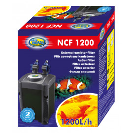 FILTRE EXTERIEUR NCF-1200 L/H +400gr charbon +400gr céramiques