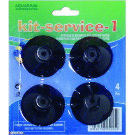 Ventouses pour filtre blister de 4 pcs