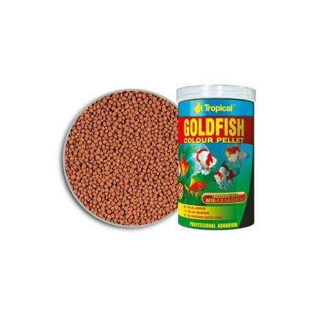 Goldfish color  pellet - boite 1000 ml