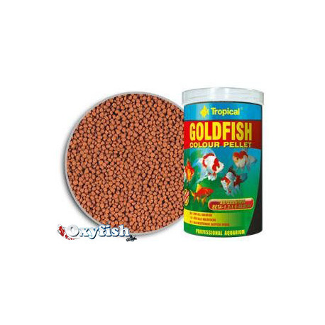 Goldfish colour pellet - granules - boite 100 ml