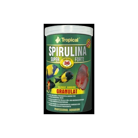 Super spirulina forte 36% granulat 1000 ml