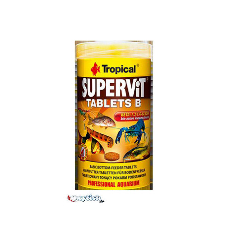 Supervit tablets b -tablettes pour le fond - boite 250 ml