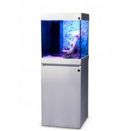 Aquarium + meuble led dream 40 blanc 40x40x55 cm 80 litres