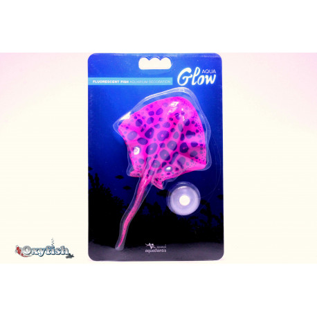 AQUAGLOW FISH STING RAY ROSE