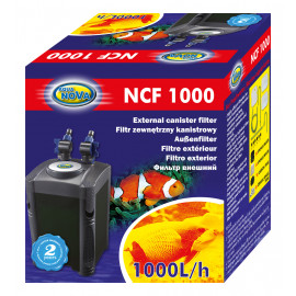 FILTRE EXTERIEUR NCF-1000 L/H +400gr charbon +400gr céramiques