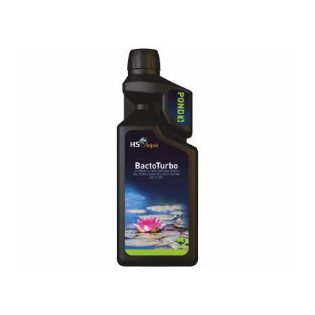 Bacto Turbo bactéries pour bassin HS Aqua 250 ml ( 20ml / 400L )