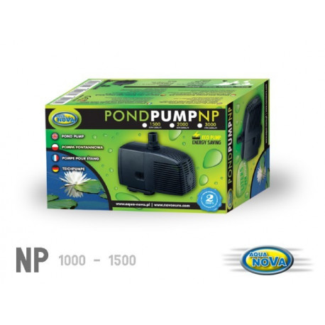 POMPE BASSIN 1500 L/H POUR FILTRATION OU FONTAINE