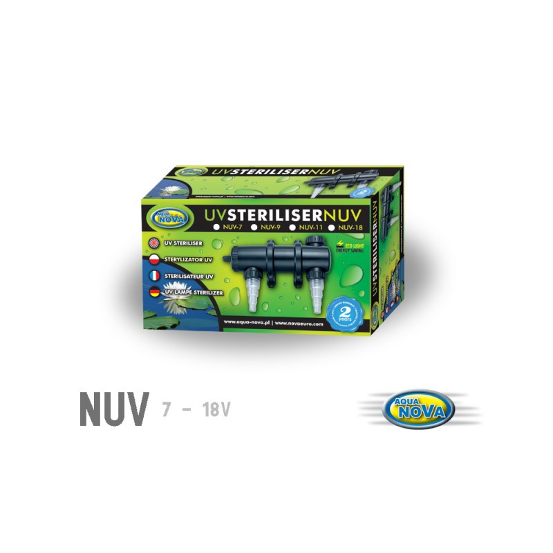 Ampoule Stérilisateur - Clarificateur UV 7W, Pour Aquarium, Bassin