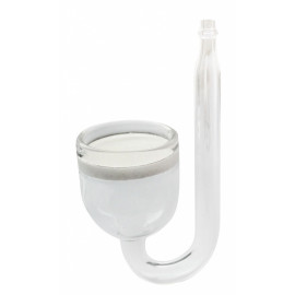 Diffuseur CO2 en verre - 28mm + ventouse