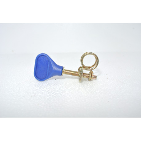 Collier de fixation  diam. 8 -12 mm bleu