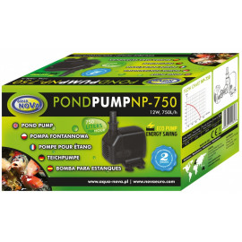 POMPE BASSIN 750 L/H POUR FILTRATION OU FONTAINE