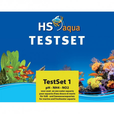 HS Aqua - SET DE TEST pH/NH4/NO2