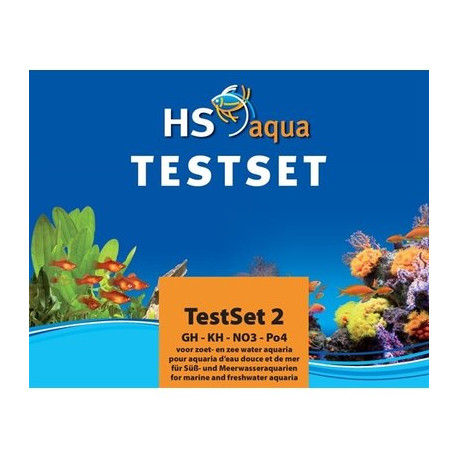 HS Aqua - SET DE TEST GH/KH/NO3/PO4