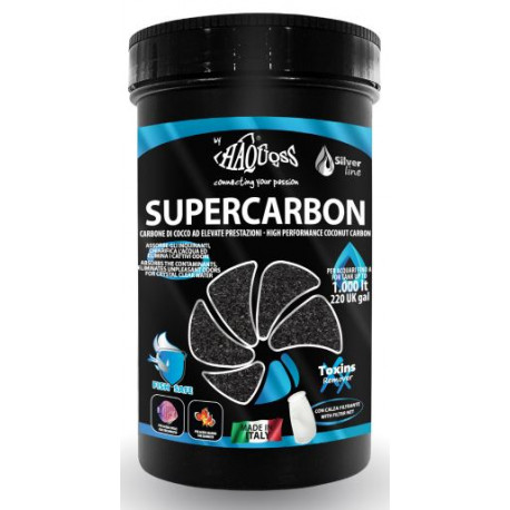 Charbon super actif SUPERCARBON 840g/1L (pour aqua de 1000L max)