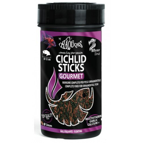 CICHLID STICKS GOURMET - Boite de 250ml (80g)