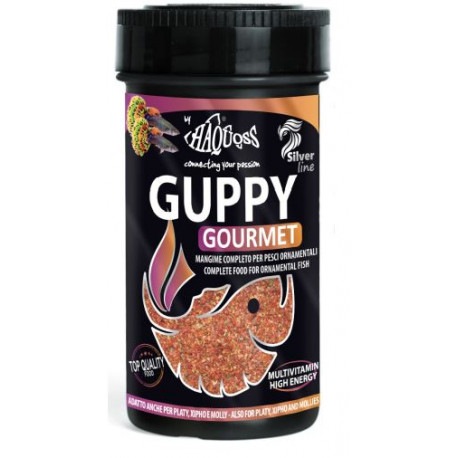 GUPPY GOURMET mini paillettes - Boite de 100 ml (20g)