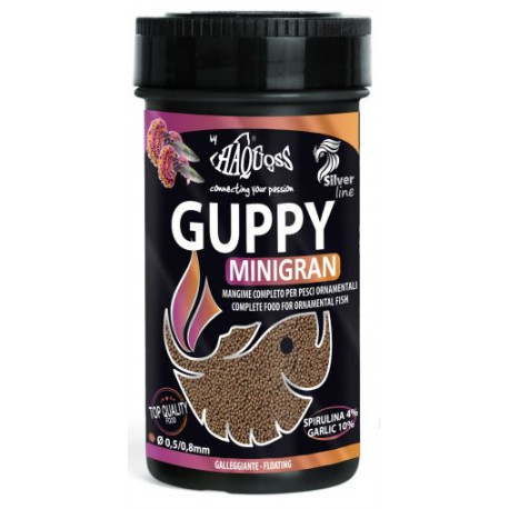 GUPPY MINIGRAN granulés - Boite de 250 ml (130g)