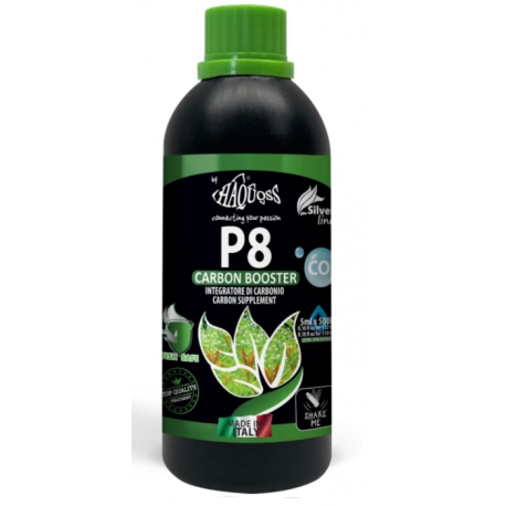 P8 CARBON BOOSTER - Carbone pour plantes d'aquarium - 250 ml (5ml/500L)