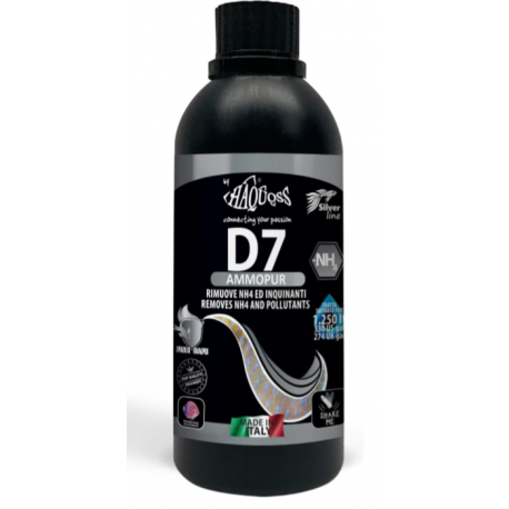 D7 AMMOPUR - Pour éliminer l'ammoniac - 250 ml (20ml/100L)