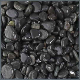 Gravier GROUND NATURE "BLACK PEBBLES" 8-16 mm 10 kg