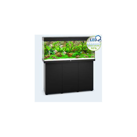 AQUARIUM + MEUBLE JUWEL RIO 240 LED - 240L - NOIR - 121 x 41 cm