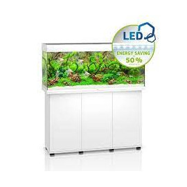 AQUARIUM + MEUBLE JUWEL RIO 240 LED - 240L - BLANC - 121 x 41 cm