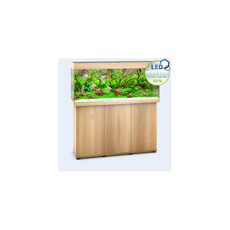 AQUARIUM + MEUBLE JUWEL RIO 240 LED - 240L - CHENE CLAIR - 121 x 41 cm