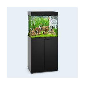 AQUARIUM + MEUBLE JUWEL LIDO 120 LED - 120L - NOIR - 61 x 41 x 131 cm