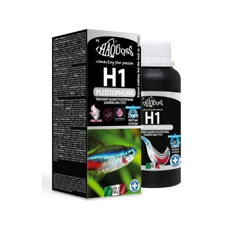 H1 PLEISTOPHORA - Produit contre le pleistophora - 100ml (1ml/25L)