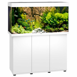 AQUARIUM + MEUBLE JUWEL RIO 350 LED - 350L - BLANC - 121 x 51 cm