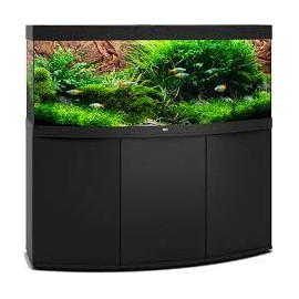 AQUARIUM + MEUBLE JUWEL VISION 450 LED - 450L - NOIR - 151 x 61 x 144 cm