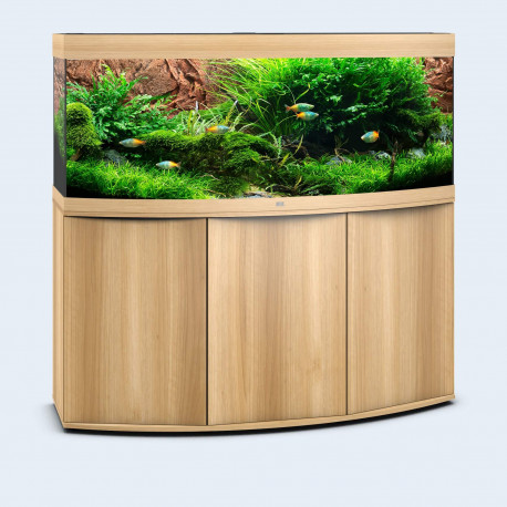 AQUARIUM + MEUBLE JUWEL VISION 450 LED - 450L - CHENE CLAIR - 151 x 61 x 144 cm