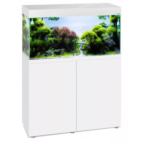 AQUARIUM + MEUBLE OPTI SET 200 EXTRA BLANC - BLANC - 200L - 101 x 41 x 136 cm