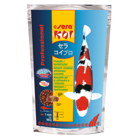 SERA KOI PROFESSIONAL PRINTEMPS / AUTOMNE 500G