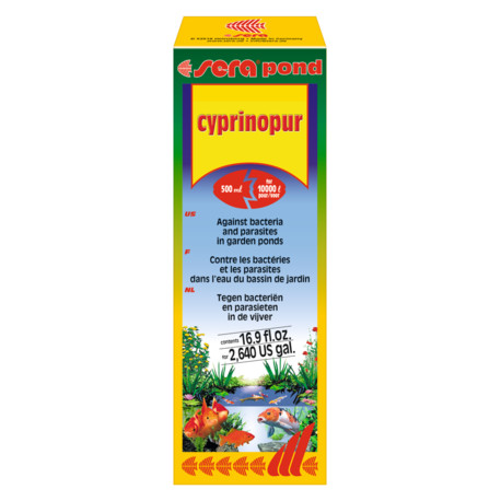 SERA POND CYPRINOPUR -- 500ML - POUR 10000L