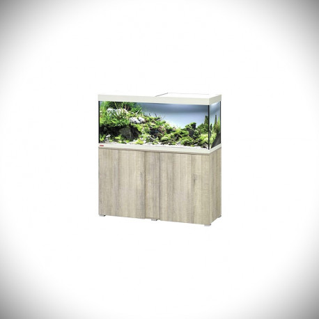 Aquarium + Meuble Eheim VIVALINE COMPLET - LED 1 x 17.5w - 240 L - 120x40X129cm -CHENE-GRIS