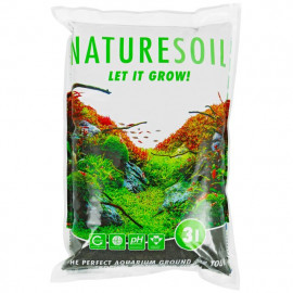 Sol technique / Substrat NATURE SOIL BLACK noir 2-3 mm - Sac de 3L