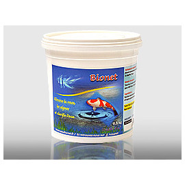 BIONET BASSIN 500G (pour Bassin 5000L)  micro-organisme contre l'eau verte, algues et réduction de  la vase