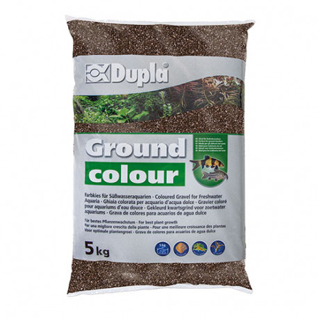 DUPLA GROUND COLOR BROWN CHOCOLATE 3-4 MM 5 KG