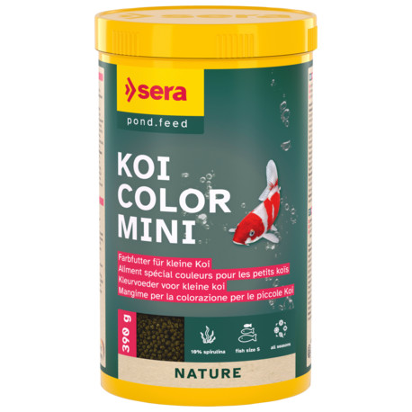 SERA KOI COLOR MINI -- 1000ML - 390 G