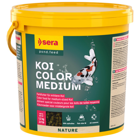 SERA KOI COLOR MEDIUM - 3.8 L (1.3 kg)