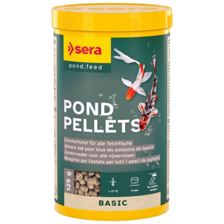 SERA POND PELLETS - GRANULES - 1000 ML (125 g)