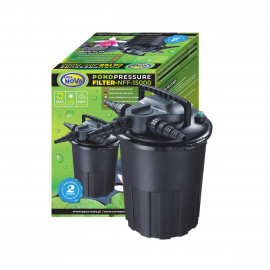 FILTRE PRESSION "SELF CLEAN" AVEC UV 36W POUR BASSIN DE 10000 LITRES