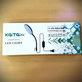 Lampe LED E-380 5W RGB Multicolore (Coloris noir)