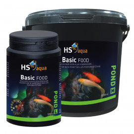 POND FOOD BASIC M - Nourriture pour poissons bassin et étang - Seau de 5L